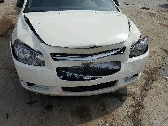 1G1ZG57B784266653 - 2008 CHEVROLET MALIBU LS თეთრი ფოტო 9
