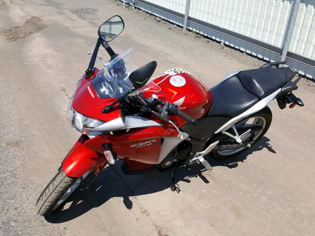 MLHMC410XC5202086 - 2012 HONDA CBR250 R RED photo 2