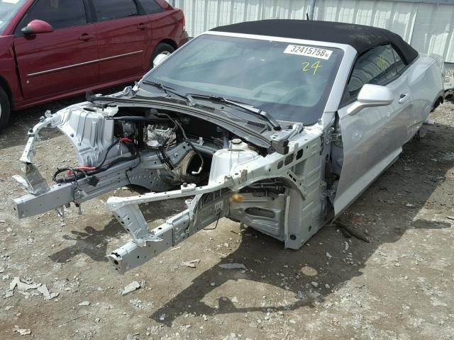 1G1FK3D60J0140824 - 2018 CHEVROLET CAMARO ZL1 银色 照片 2