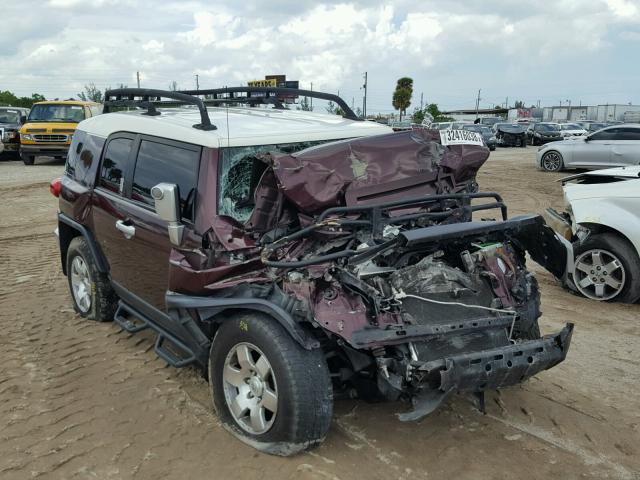 JTEBU11F970080183 - 2007 TOYOTA FJ CRUISER SILVER photo 1