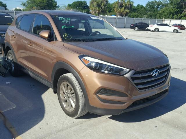 KM8J23A42GU182655 - 2016 HYUNDAI TUCSON SE BROWN photo 1