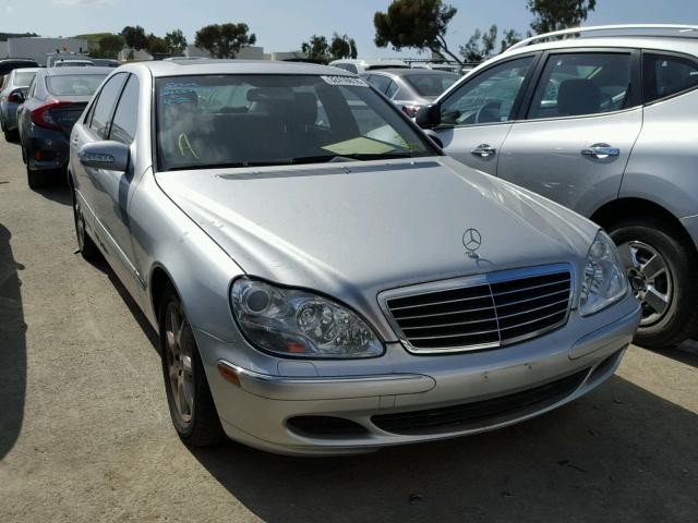 WDBNG84J65A450402 - 2005 MERCEDES-BENZ S 500 4MAT SILVER photo 1