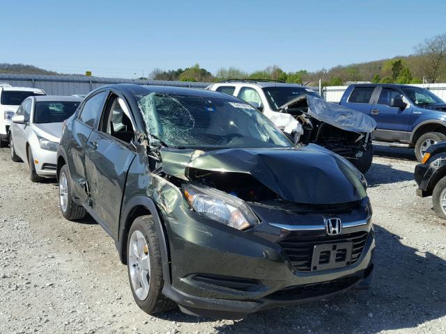 3CZRU5H38HG703483 - 2017 HONDA HR-V LX GREEN photo 1