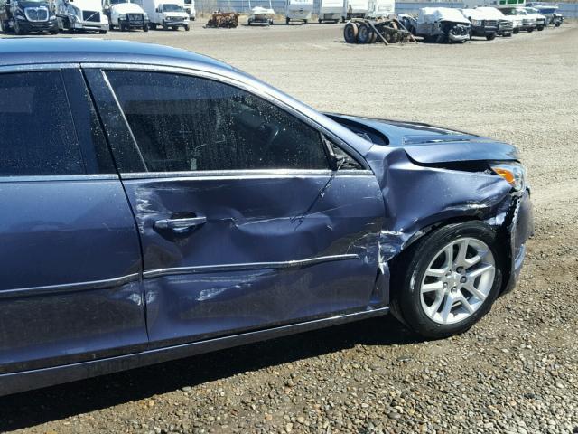 1G11C5SL9FF183977 - 2015 CHEVROLET MALIBU 1LT BLUE photo 9