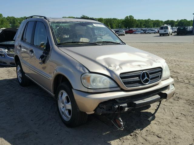 4JGAB54E32A323100 - 2002 MERCEDES-BENZ ML 320 GOLD photo 1