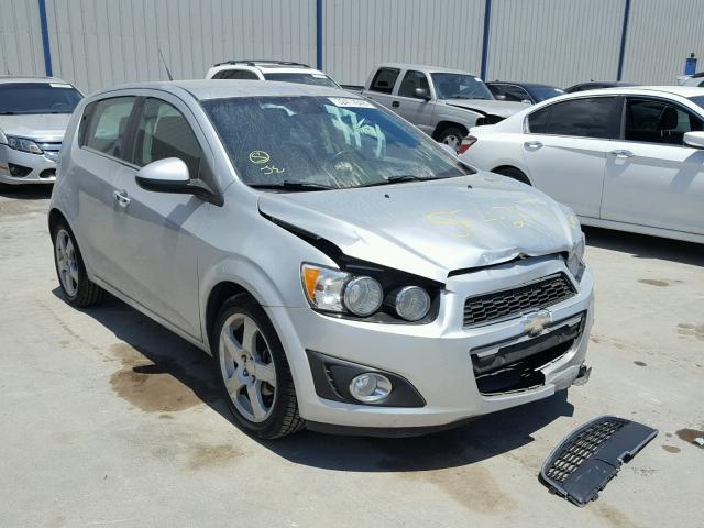 1G1JE6SH0D4135000 - 2013 CHEVROLET SONIC LTZ SILVER photo 1