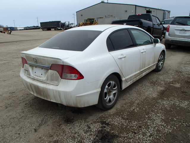 2HGFA1E05AH005490 - 2010 HONDA CIVIC EXL თეთრი ფოტო 4