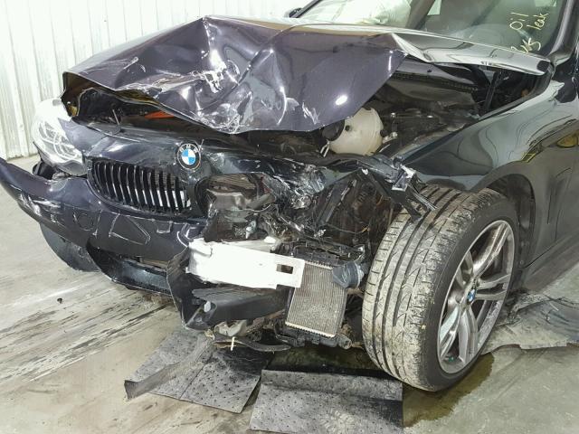 WBA3N3C52EF711031 - 2014 BMW 428 I BLACK photo 9