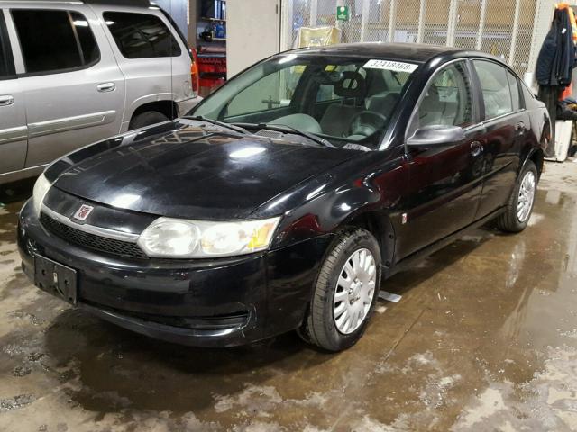 1G8AZ52F04Z169164 - 2004 SATURN ION LEVEL BLACK photo 2