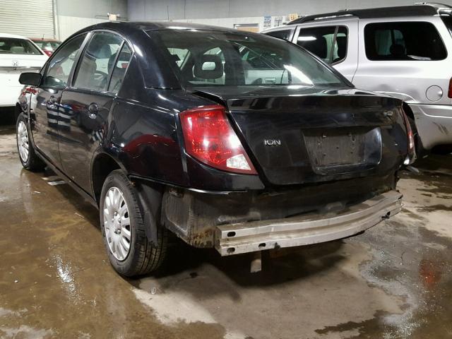 1G8AZ52F04Z169164 - 2004 SATURN ION LEVEL BLACK photo 3