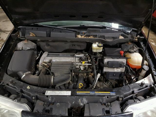 1G8AZ52F04Z169164 - 2004 SATURN ION LEVEL BLACK photo 7
