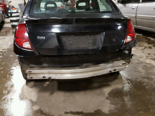 1G8AZ52F04Z169164 - 2004 SATURN ION LEVEL BLACK photo 9