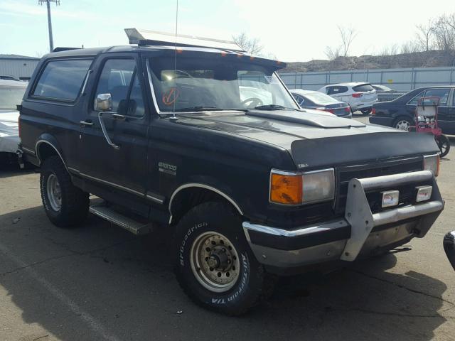 1FMEU15H6MLA59231 - 1991 FORD BRONCO U10 BLACK photo 1