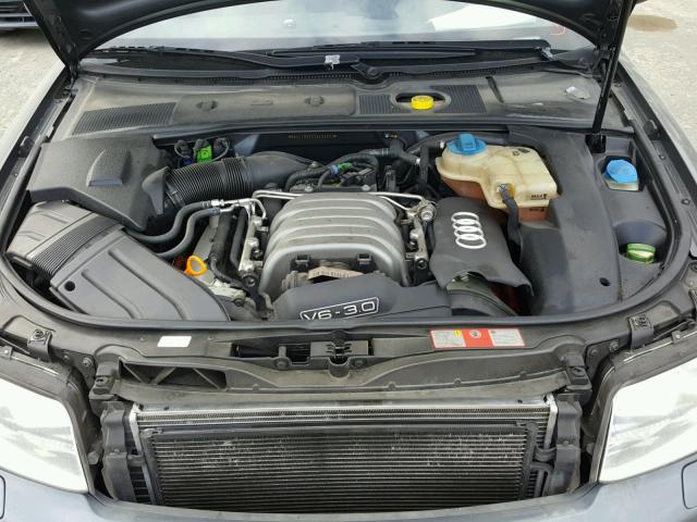 WAULT68EX2A222563 - 2002 AUDI A4 3.0 QUA GRAY photo 7