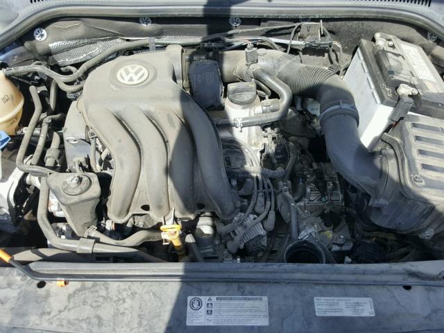 3VW2K7AJ1DM386480 - 2013 VOLKSWAGEN JETTA BASE 蓝色 照片 7