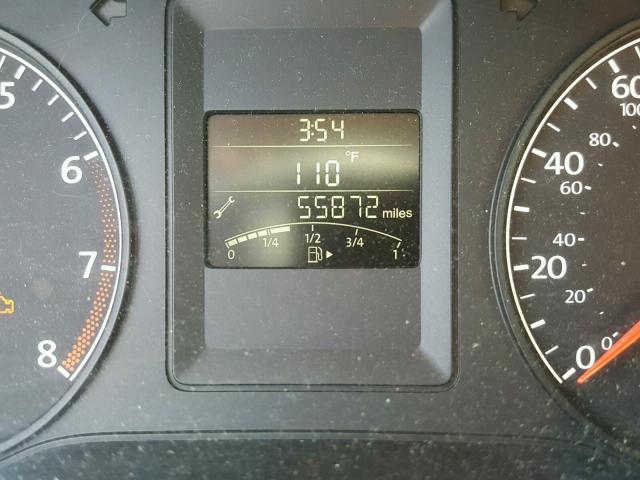 3VW2K7AJ1DM386480 - 2013 VOLKSWAGEN JETTA BASE 蓝色 照片 8