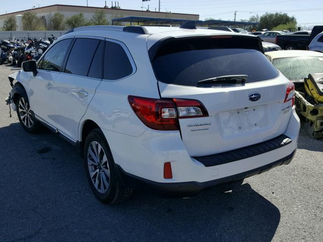 4S4BSATC5H3381722 - 2017 SUBARU OUTBACK TO WHITE photo 3