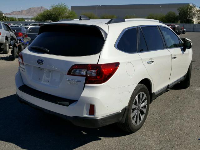 4S4BSATC5H3381722 - 2017 SUBARU OUTBACK TO WHITE photo 4