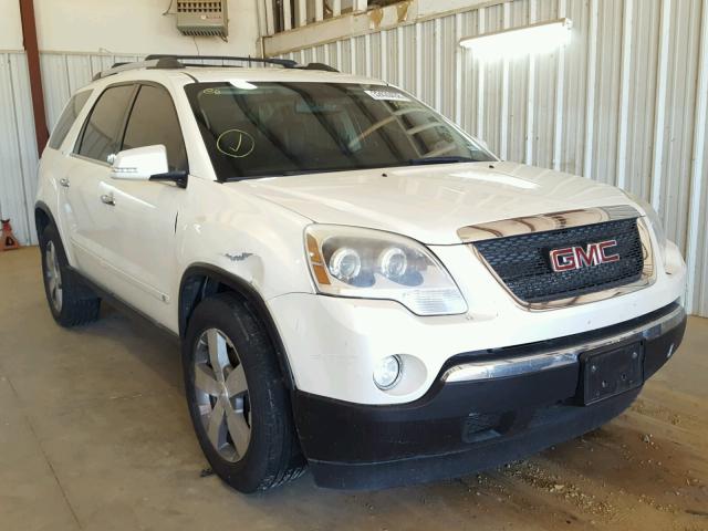 1GKLRMED3AJ167989 - 2010 GMC ACADIA SLT 白色 照片 1