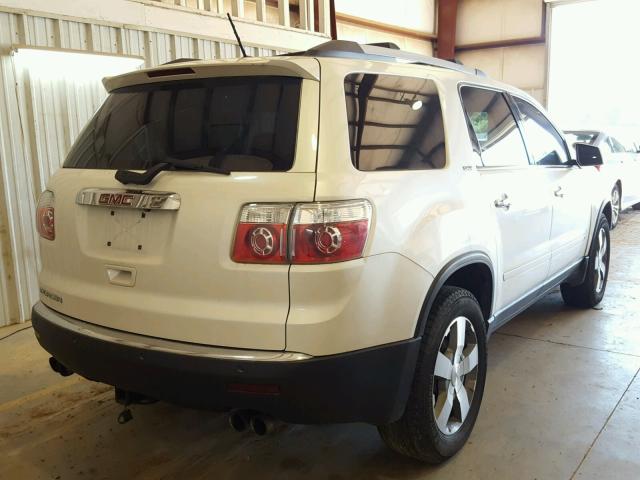 1GKLRMED3AJ167989 - 2010 GMC ACADIA SLT 白色 照片 4