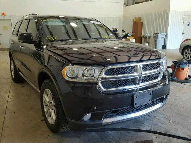 1D4RD4GG7BC660076 - 2011 DODGE DURANGO CR BLACK photo 1