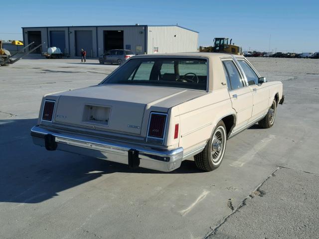 1FABP35D8BU168312 - 1981 FORD LTD CROWN TAN photo 4