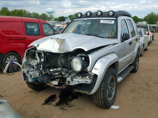 1J4GL38K03W622722 - 2003 JEEP LIBERTY RE SILVER photo 2