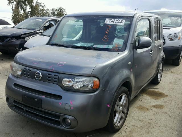 JN8AZ28R29T125915 - 2009 NISSAN CUBE BASE GRAY photo 2