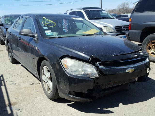 1G1ZG57B18F167685 - 2008 CHEVROLET MALIBU LS 黑色 照片 1