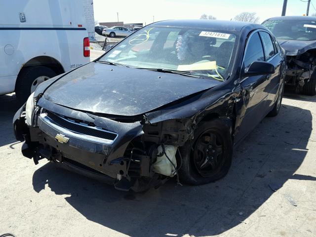 1G1ZG57B18F167685 - 2008 CHEVROLET MALIBU LS 黑色 照片 2
