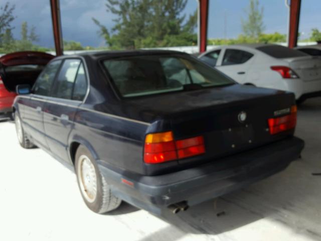 WBAHD6326RGK44485 - 1994 BMW 525 I AUTO BLUE photo 3