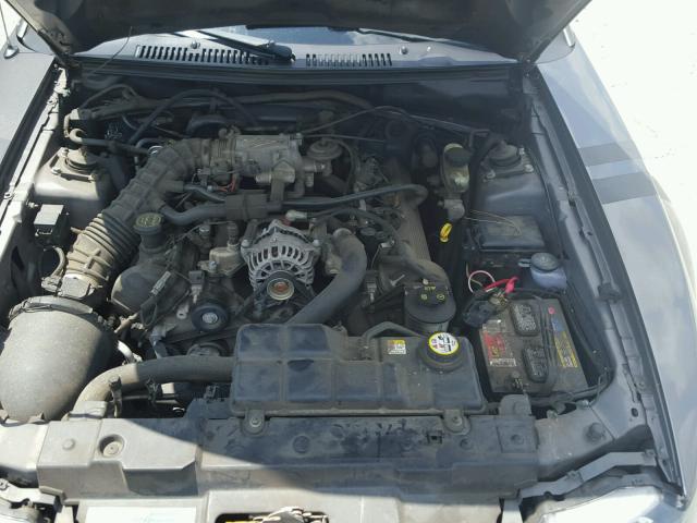 1FAFP45X24F106350 - 2004 FORD MUSTANG GT GRAY photo 7