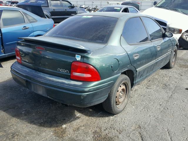 1B3ES47Y8WD637062 - 1998 DODGE NEON HIGHL GREEN photo 4