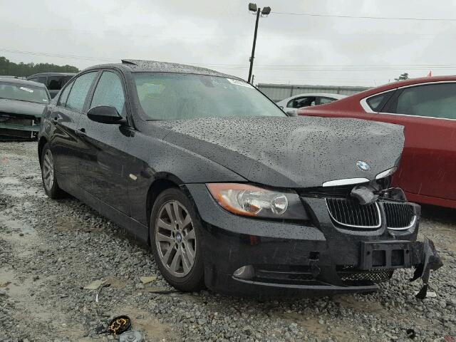 WBAVA37517NE28341 - 2007 BMW 328 I BLACK photo 1