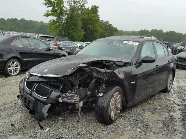 WBAVA37517NE28341 - 2007 BMW 328 I BLACK photo 2