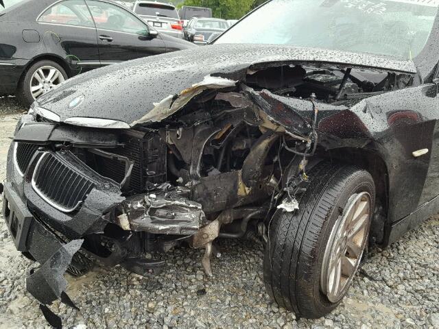 WBAVA37517NE28341 - 2007 BMW 328 I BLACK photo 9