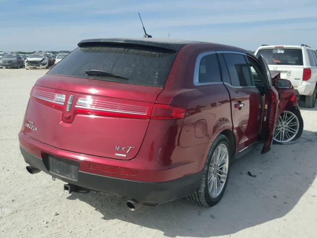 2LMHJ5AT7EBL58711 - 2014 LINCOLN MKT RED photo 4