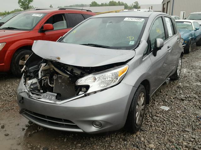 3N1CE2CP5EL388584 - 2014 NISSAN VERSA NOTE GRAY photo 2