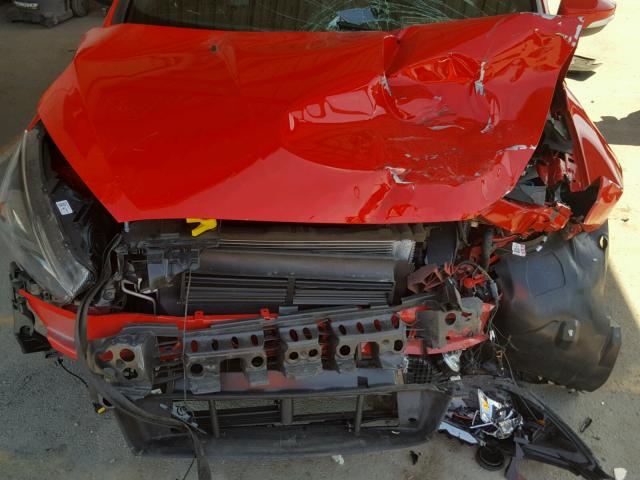 1FADP3L97HL334177 - 2017 FORD FOCUS ST RED photo 7