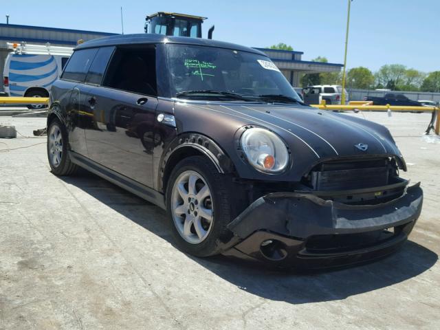 WMWML33548TN68342 - 2008 MINI COOPER CLU BROWN photo 1