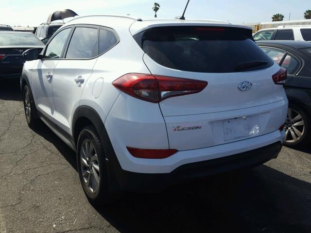 KM8J33A41HU517998 - 2017 HYUNDAI TUCSON LIM WHITE photo 3