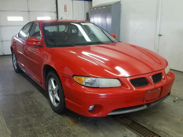 1G2WP52K0XF337068 - 1999 PONTIAC GRAND PRIX წითელი ფოტო 1