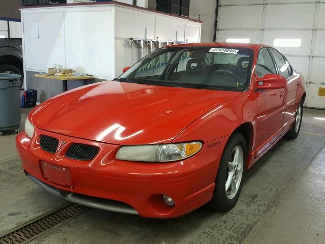 1G2WP52K0XF337068 - 1999 PONTIAC GRAND PRIX წითელი ფოტო 2