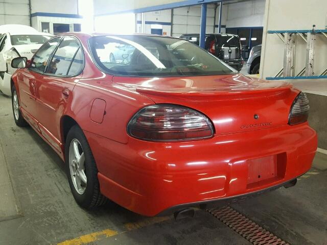 1G2WP52K0XF337068 - 1999 PONTIAC GRAND PRIX წითელი ფოტო 3