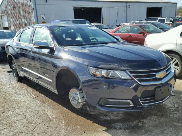 2G1125S3XJ9144917 - 2018 CHEVROLET IMPALA PRE BLUE photo 1