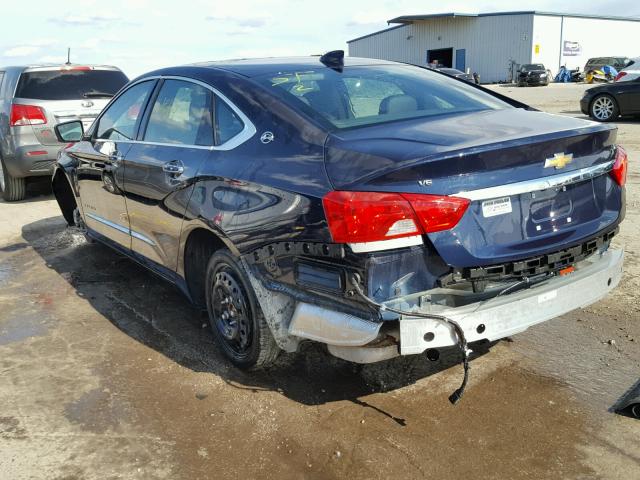 2G1125S3XJ9144917 - 2018 CHEVROLET IMPALA PRE ლურჯი ფოტო 3