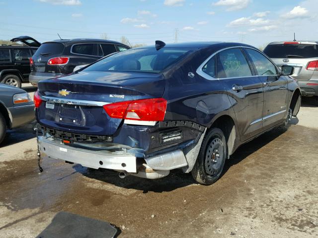 2G1125S3XJ9144917 - 2018 CHEVROLET IMPALA PRE BLUE photo 4