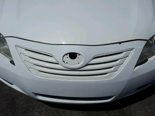 4T1BE46K37U687435 - 2007 TOYOTA CAMRY NEW WHITE photo 9