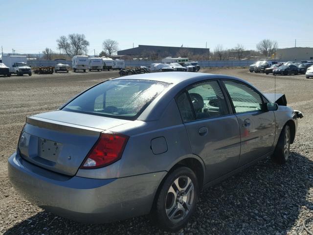 1G8AK52F05Z150068 - 2005 SATURN ION LEVEL GRAY photo 4