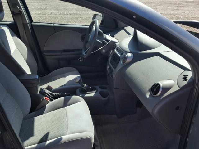 1G8AK52F05Z150068 - 2005 SATURN ION LEVEL GRAY photo 5